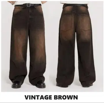 [ JADED LONDON ] VINTAGE BROWN 데님 W30