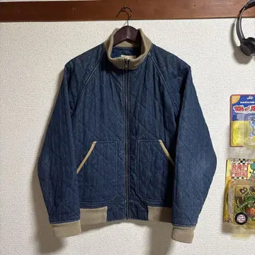 초기 90s STUDIO D ARTISAN 데님 퀼팅 자켓