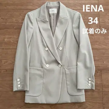 IENA 울 더블 브레스트 자켓 34