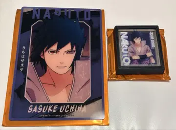 NARUTO 베이스야드 우치하 사스케 프레임 마그넷 거울 클리어 아트