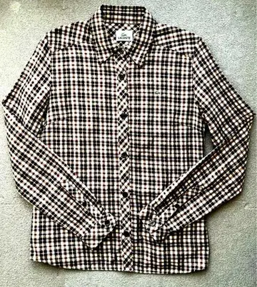 LACOSTE 라코스테 여성용 긴팔 플란넬 셔츠 40 새상품급