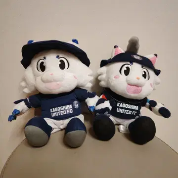 가고시마 유나이티드 FC 봉제 인형 유나이쿠 2개 지역 특색 축구