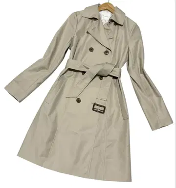 쿠미쿄쿠 트렌치코트 사이즈 2 베이지 벨트 포함