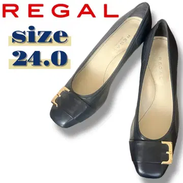 새상품급 리갈 REGAL 펌프스 네이비 24.0cm