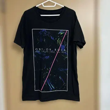 ONE OK ROCK 2018년 투어 T셔츠 L 사이즈