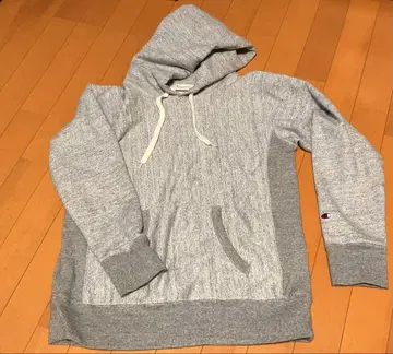 Champion 그레이 후드티 L