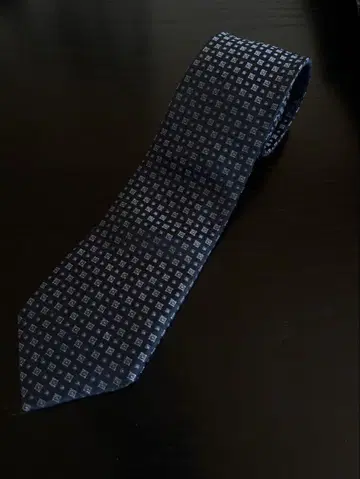 폴스미스 넥타이 네이비 스퀘어 도트풍 19