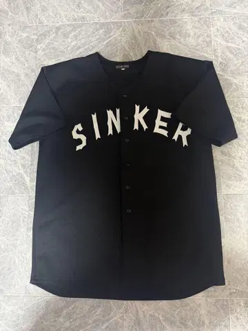 베이스볼 셔츠 SINKER 게임 셔츠