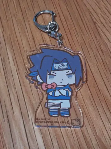NARUTO BORUTO 아크릴 키링 우치하 사스케 산리오