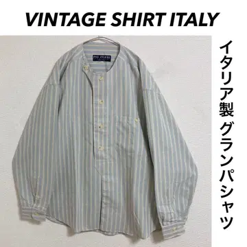 VINTAGE SHIRT from ITALY 그랑파 셔츠 풀오버