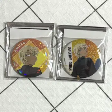 명탐정 코난 아무로 토오루 키라 호로MIX 캔뱃지 점프