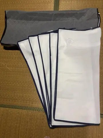 기모노 수납 케이스 기모노 수납 봉투 5개 그레이