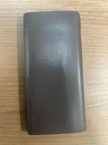 장지갑 브라운 블랙 6 카드 슬롯