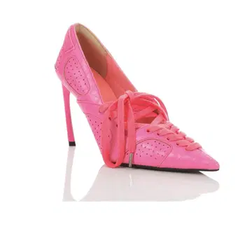 [미사용 새상품] YELLO PINK FLASH SNEAKER HEELS