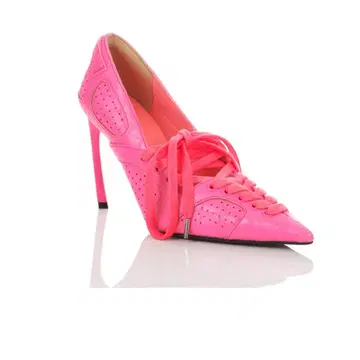 [미사용 새상품] YELLO PINK FLASH SNEAKER HEELS