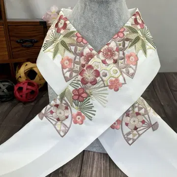 화려한 자수 장식용 깃 일본제 새상품