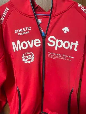 DESCENTE Move Sport 저지 L 레드