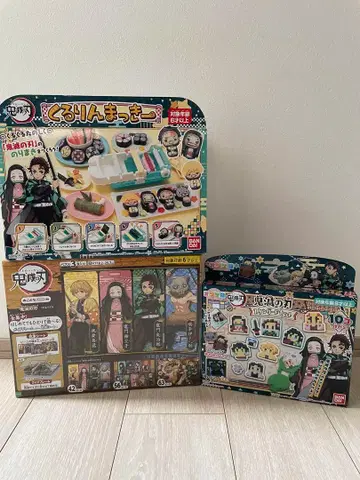 귀멸의 칼날 쿠루린맛키 퍼즐 오리케시 3종 세트