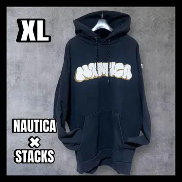 STACKS x NAUTICA LURK 2.4 후드 맨투맨 XL