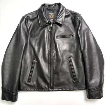 [미국제] SCHOTT 가죽 라이더 자켓 블랙 44 103US