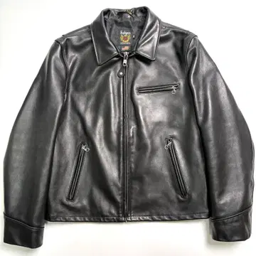 [미국제] SCHOTT 가죽 라이더 자켓 블랙 44 103US