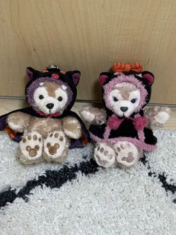 더피 셰리메이 봉제 인형 스트랩 디즈니씨 할로윈