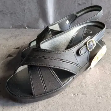 [ Pure walker BASIC ] (M) 블랙 크로스 간호사 신발
