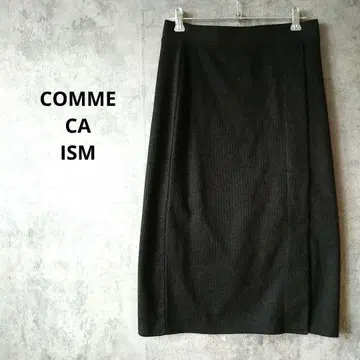 컴시즘 타이트 스커트 미디 스커트 슬립 포함 청순