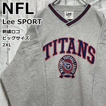 NFL 타이탄즈 맨투맨 트레이닝복 Lee SPORT 2XL 자수 로고