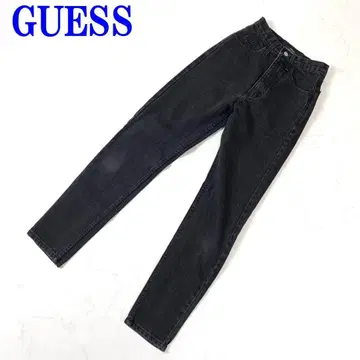 GUESS 게스 블랙 데님 블랙 면 코튼 100% 24 C2899