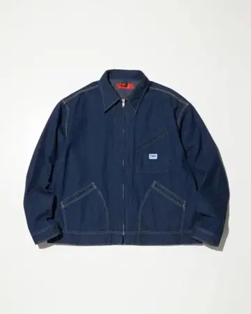RADIALL STEPSIDES ZIPUP BLOUSON (Indigo)