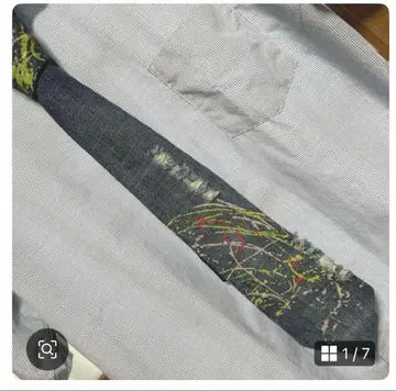 데님 리메이크 넥타이 4 핸드메이드