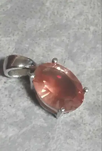 silver925 오리건 선스톤 펜던트 탑