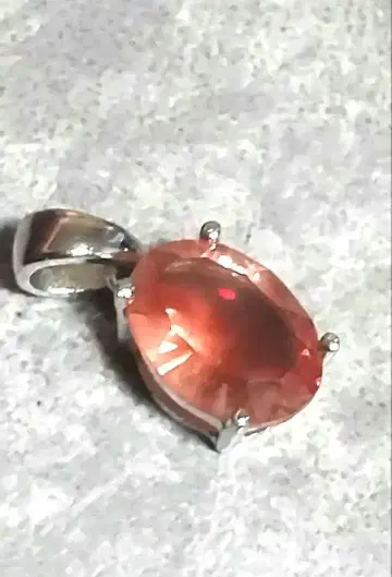 silver925 오리건 선스톤 펜던트와 체인 포함.