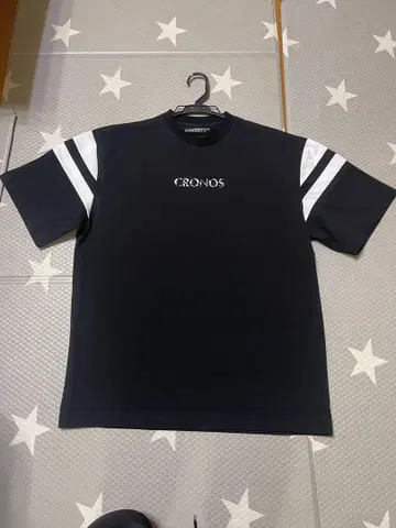 크로노스 인기 상품 반팔 티셔츠 블랙 크로노스 티셔츠 S