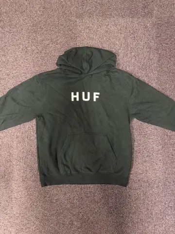 HUF 다크 그레이 후드티 L 사이즈