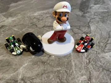 마리오 카트 컬렉터블 미니카 킬러 마리오 피규어 마리오 카트