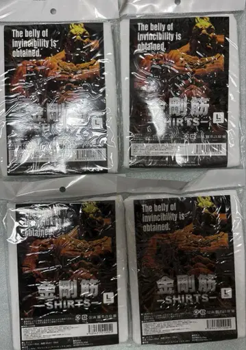 금강근 SHIRTS L 화이트 4개 세트