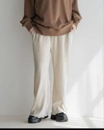 로리즈팜 샤이니 벨로아 팬츠
