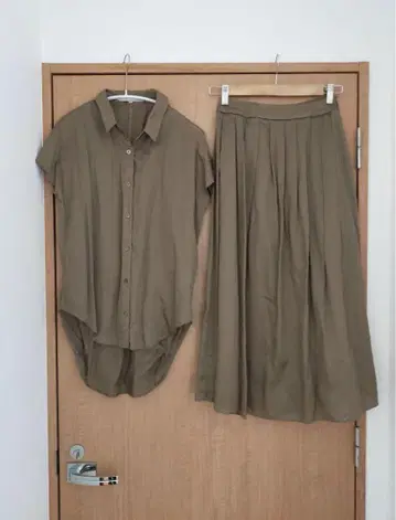 구코뮌 카키 브라운 셋업 38