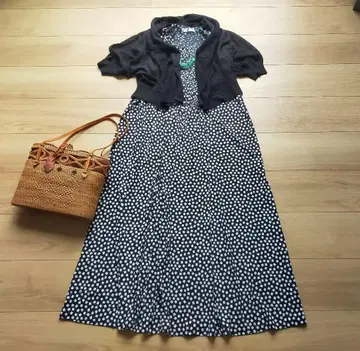 새상품급 DAMA Collection  컬렉션 롱 원피스 L 사이즈