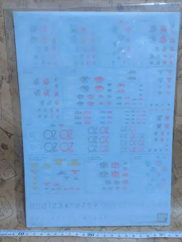 건담 데칼 DX 08 1/100 W 프라모델 패자들의 영광