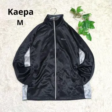 새상품급 [Kaepa] 케이파 저지 트랙 자켓 풀 집업 블랙 M