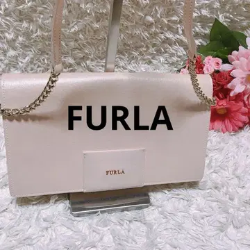 FURLA 숄더백 베이지 핑크