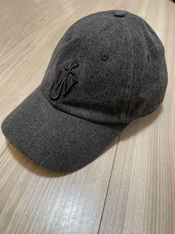 J.W.ANDERSON 로고 데님 캡 새상품급