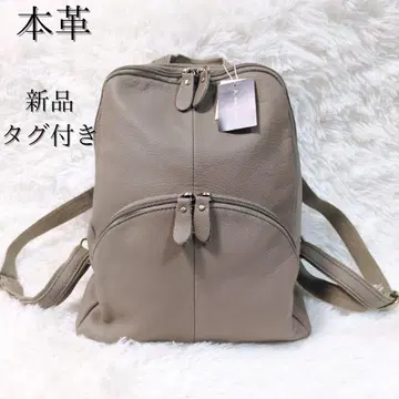 택 포함 새상품 천연 가죽 백팩 2way 경량 A.motion 숄더