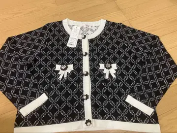 새상품 슈퍼뷰티 44 XL 긴팔 가디건 볼레로