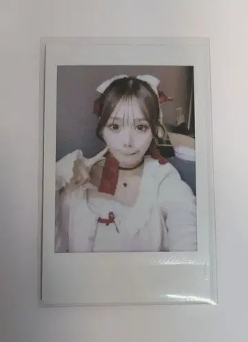 후루사와 리사 프린트 폴라로이드 발렌타인