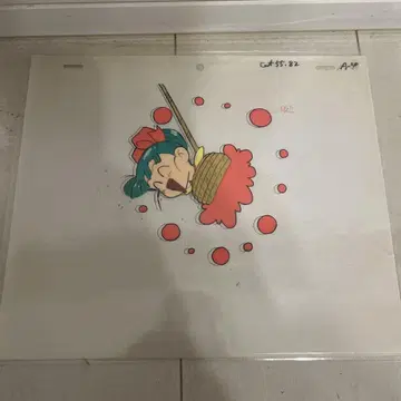 마신영웅전 와타루 히미코의 애니메이션 셀화
