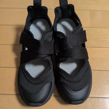 무인양품 스니커즈 샌들 블랙 S